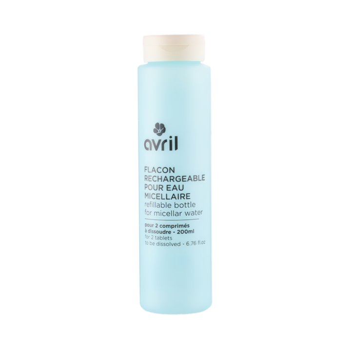 Flacon rechargeable pour eau micellaire Avril - flacon de 200ml