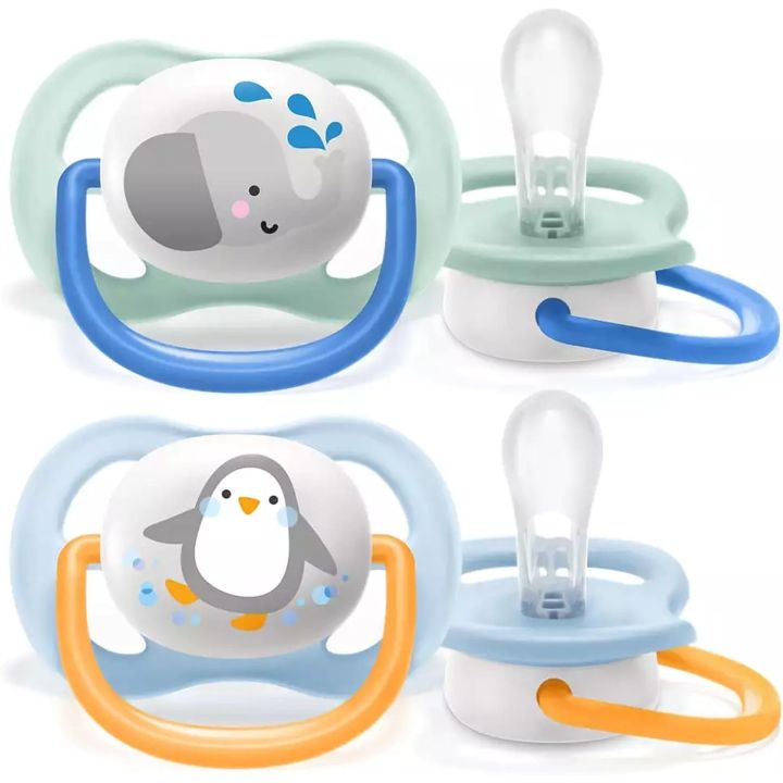 Ultra Air Animals Sucette 0-6 mois Philips Avent - lot de 2 sucettes