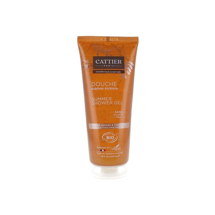 Gel douche Sublime Alchimie bio Cattier - tube de 200ml
