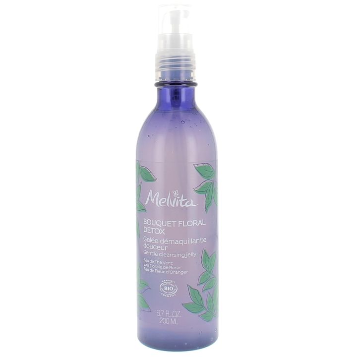 Gelée démaquillante adoucissante BIO Bouquet floral Melvita - 200 ml