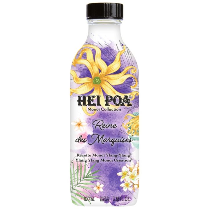 Monoï Collection Reine des marquises Hei Poa - flacon de 100ml