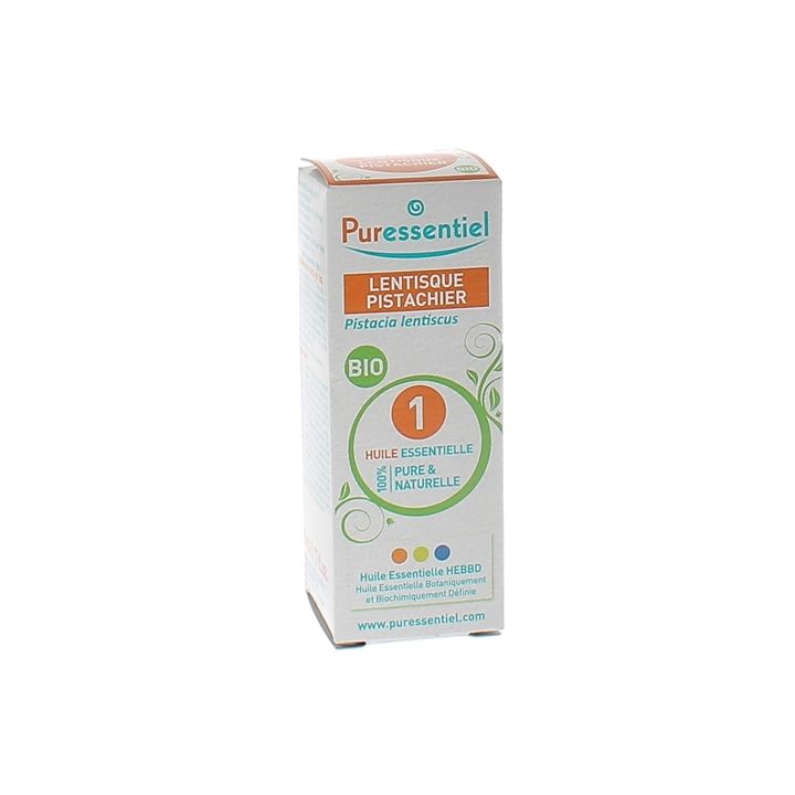 Huile essentielle bio lentisque pistachier Puressentiel - flacon de 5 ml