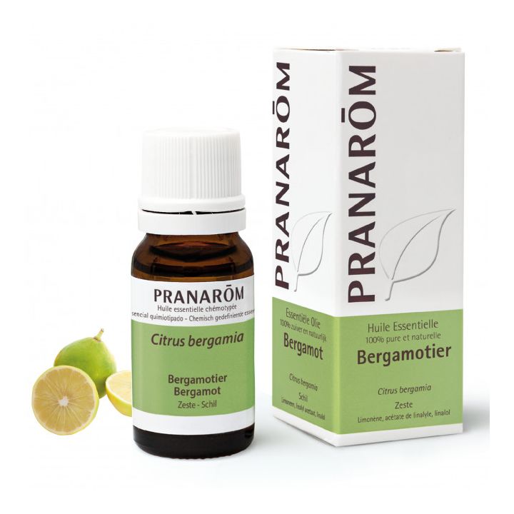 Huile essentielle de Bergamotier bio Pranarôm - flacon de 10 ml