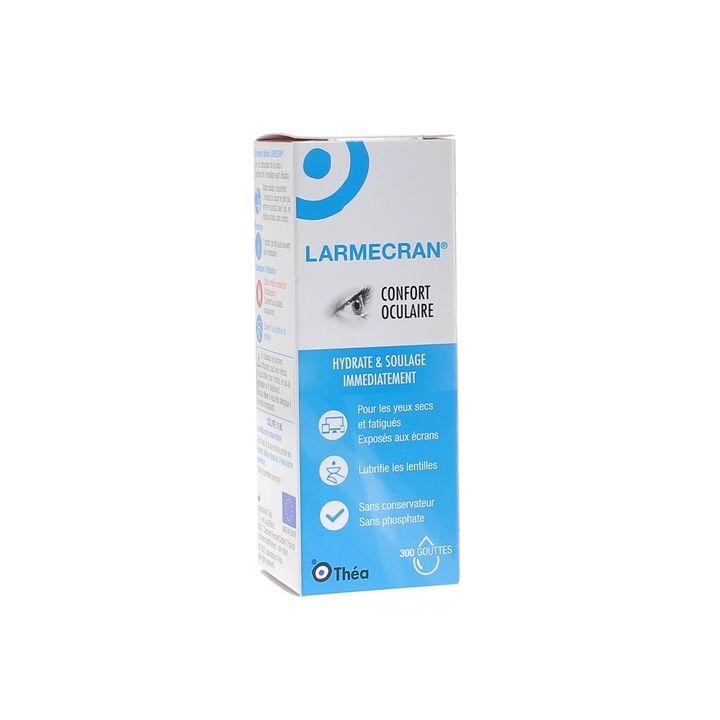 Larmecran Gouttes confort oculaire Théa - flacon de 10ml