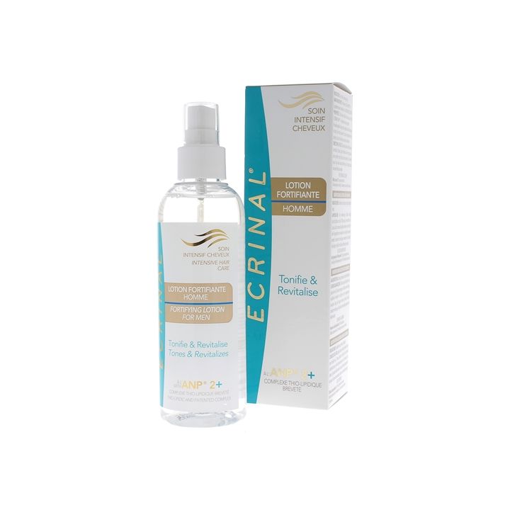 Lotion fortifiante homme ANP 2+ Ecrinal - flacon de 200ml