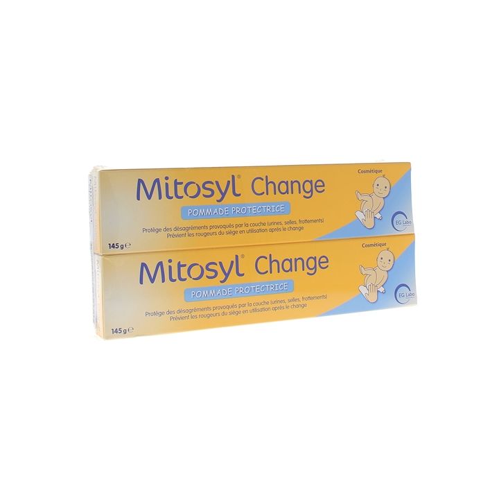 Pommade protectrice de change bébé Mitosyl - lot de 2x145 g