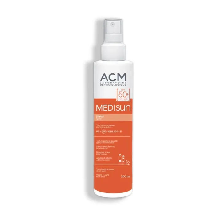 Medisun spray SPF50+ ACM - spray de 200ml