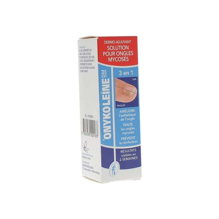 Onykoleïne DM Solution pour ongles mycosés - flacon de 4 ml