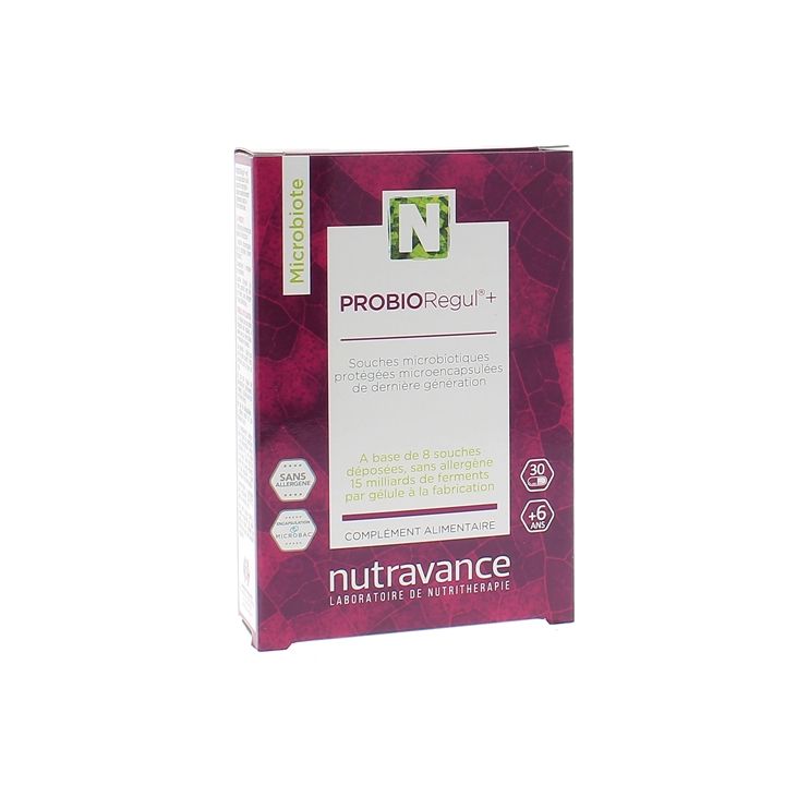 PROBIORegul+ Nutravance - boîte de 30 gélules