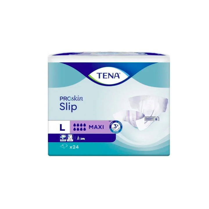 Proskin Slip Couches adultes maxi taille L Tena - sachet de 24 changes complets