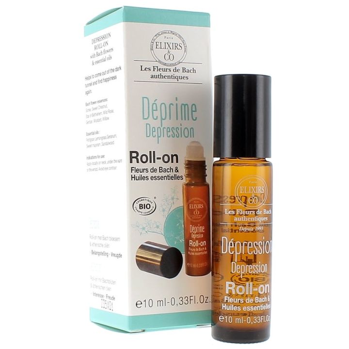 Roll-on Déprime BIO Elixir & Co - roll-on de 10 ml