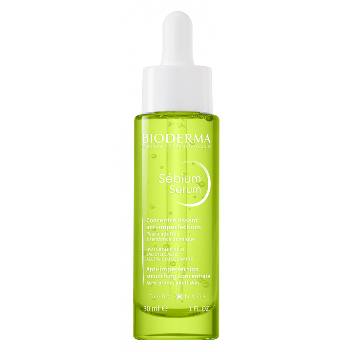 Sébium sérum concentré lissant anti-imperfections Bioderma - flacon-pipette de 30ml