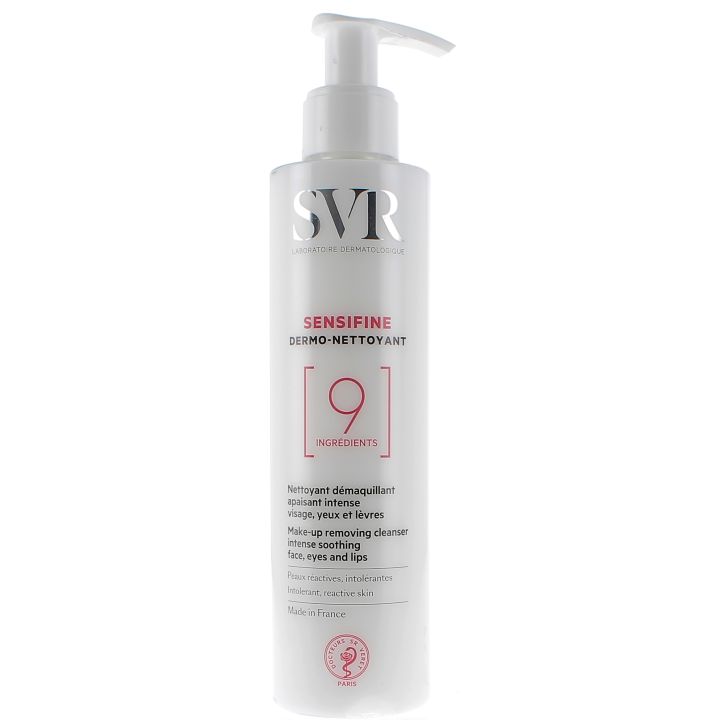 Sensifine dermo-nettoyant SVR - flacon pompe de 200 ml