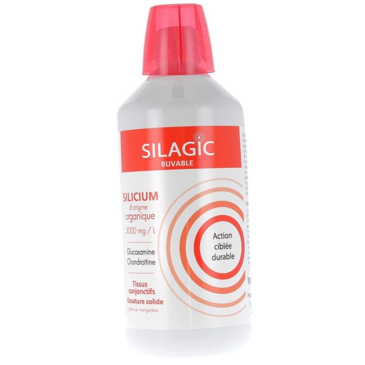 Silicium d'origine organique Silagic - bouteille de 1 L