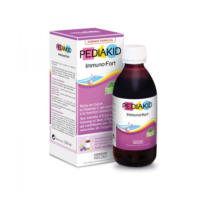 Sirop Pediakid Immuno-Fort - flacon de 250 ml