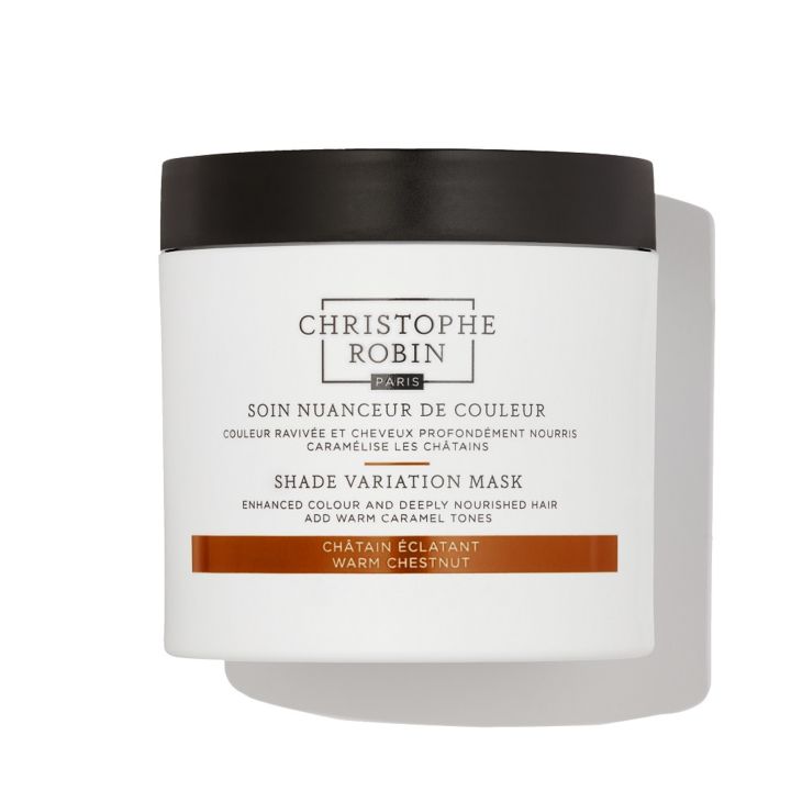 Soin nuanceur de couleur châtain éclatant Christophe Robin - pot de 250 ml