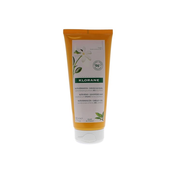 Après-shampoing au tamanu bio et au monoï Klorane - tube de 200 ml