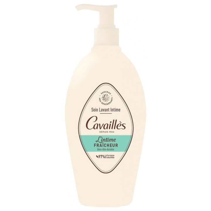 Soin toilette intime fraîcheur Rogé Cavaillès - flacon-pompe de 500 ml