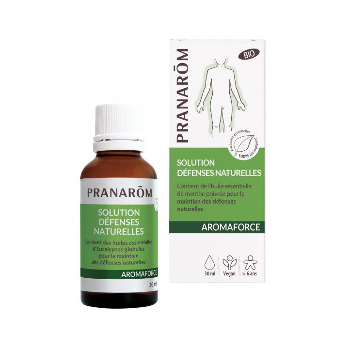 Solution Défenses Naturelles Aromaforce Pranarôm - flacon de 30 ml