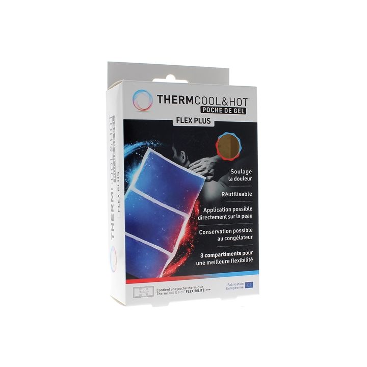 Thermcool&hot Poche de gel flex plus - boîte d'une poche de 11x24cm