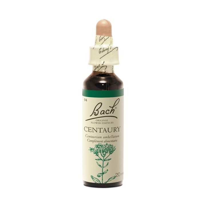 Fleur de Bach Centaury Centaurium umbellatum - flacon de 20 ml