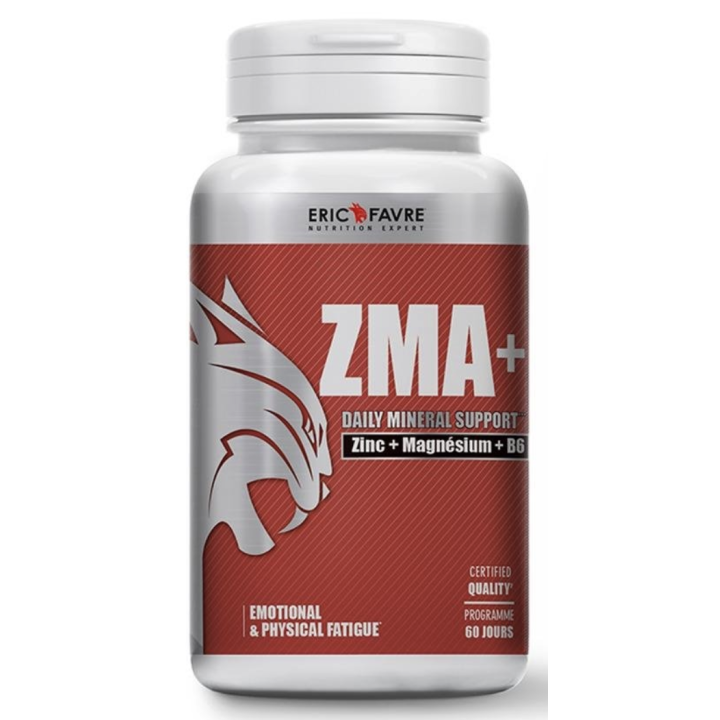 ZMA+ Eric Favre - pot de 120 gélules 