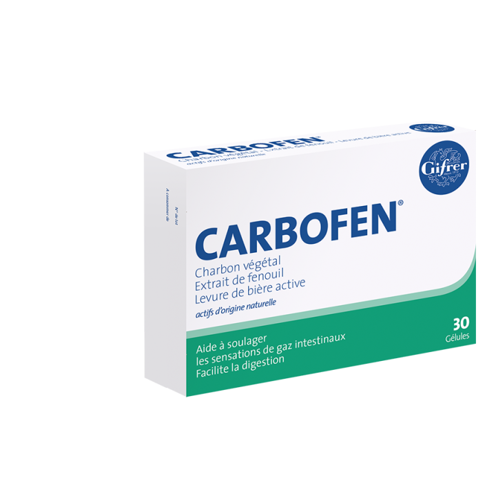 Carbofen - boîte de 30 gélules
