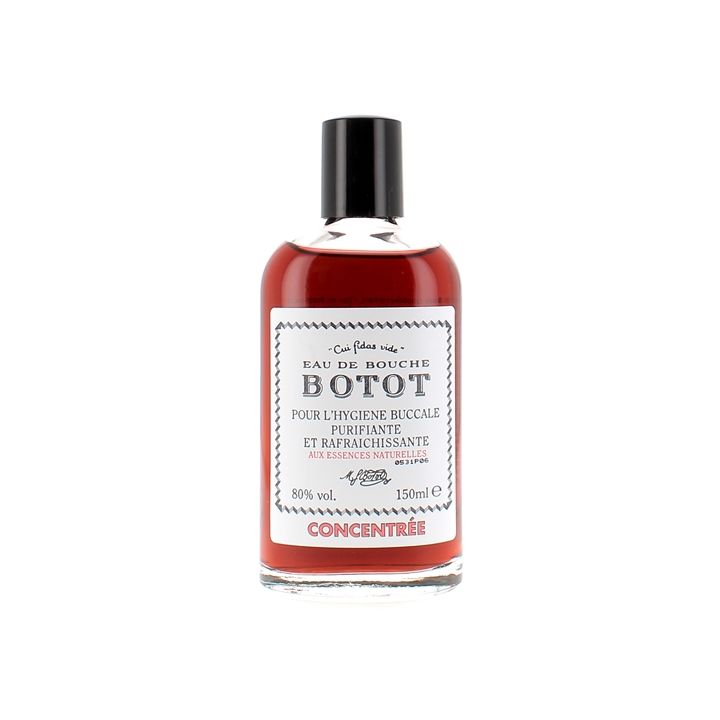 Eau de bouche Botot pour l'hygiène buccale purifiante - Flacon 150 ml