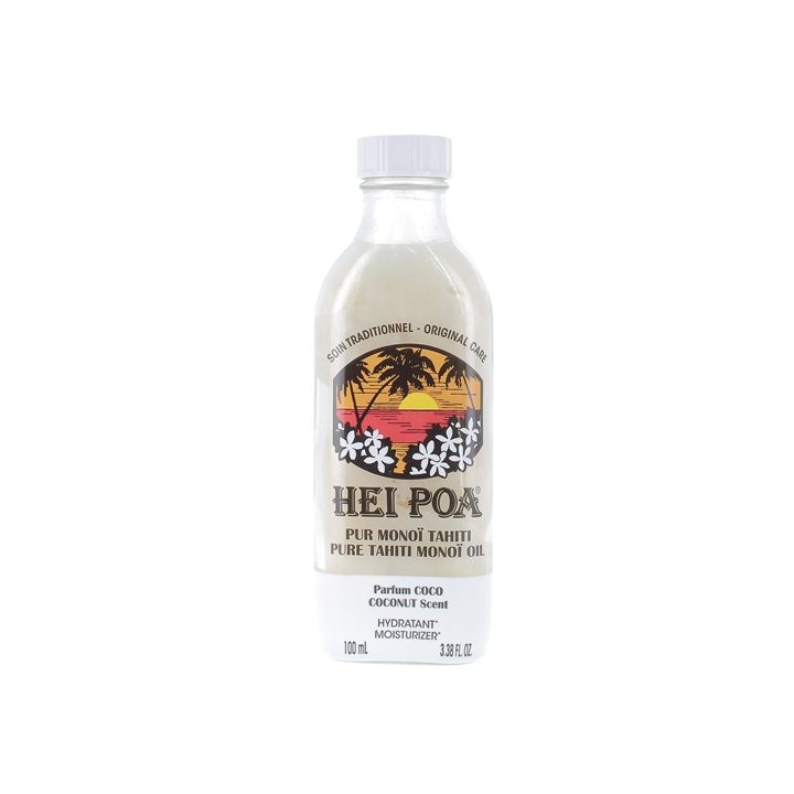 Pur monoï tahiti parfum coco Hei Poa - flacon de 100 ml