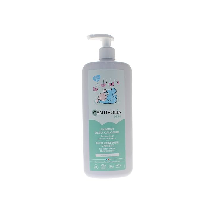 Liminent oléo-calcaire bio Centifolia - flacon-pompe de 485ml