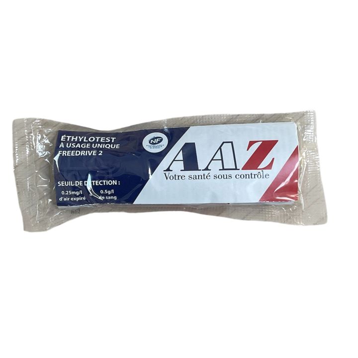 Éthylotest à usage unique AAZ - un éthylotest