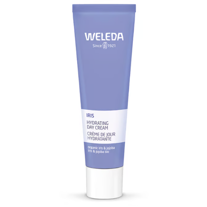 Crème hydratante réconfortante à l'Iris bio Weleda - tube de 30ml