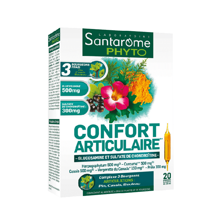 Confort articulaire Santarome Phyto - 20 ampoules