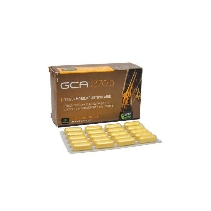 GCA2700 mobilité des articulations Santé verte - 60 comprimés