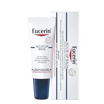Baume lèvres calmant Eucerin - tube de 10 ml