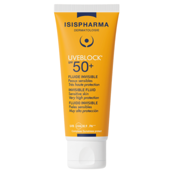 Uveblock SPF50+ fluide invisible Isispharma - tube de 40ml