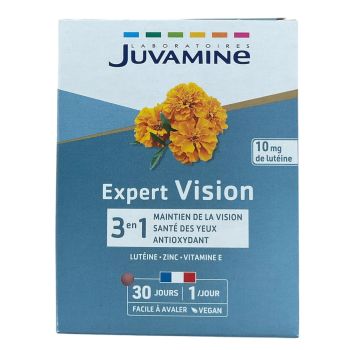 Expert vision 3en1 Juvamine - boite de 30 comprimés