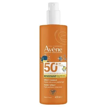 Spray solaire famille résistant SPF50+ Avène - spray de 400ml