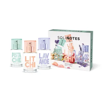 Coffret découverte Pistache Litchi Lavande Solinotes - coffret de 3 produits de 15ml
