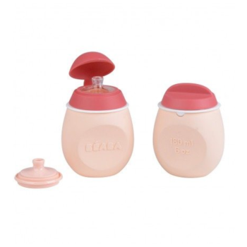 BabySqueez 2en1 et Squeez portion de conservation Béaba - 2 flacons 