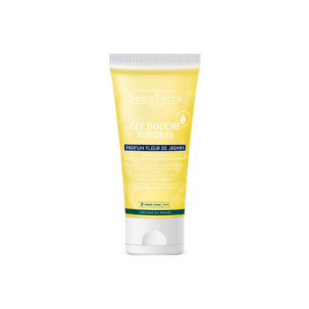 Gel Douche Surgras fleur de Jasmin Beauterra - tube de 100 ml