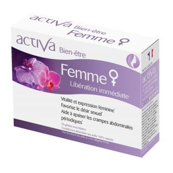 Activa bien-être femme - boîte de 30 gélules