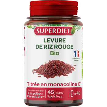 Levure de riz rouge bio Super Diet