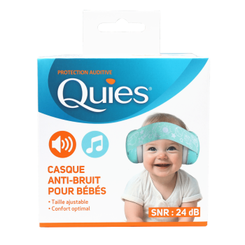 Casque anti-bruit pour bébés Quies - un casque 