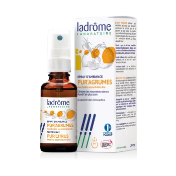 Spray d'ambiance pur'agrumes Ladrôme - spray de 30ml 