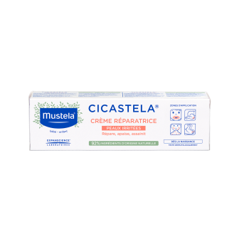 Cicastela crème réparatrice peaux irritées Mustela - tube de 40 ml