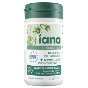 Articulations résilience du cartilage et sommeil sain Iana - pot de 60 comprimés