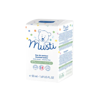 Musti eau de senteur parfumée Mustela