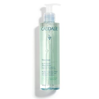 Eau micellaire d&eacute;maquillante Vinoclean Caudalie - flacon pompe 200 ml