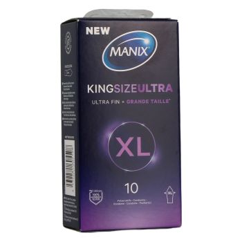 Préservatifs King size max XL Manix - boite de 12 préservatifs